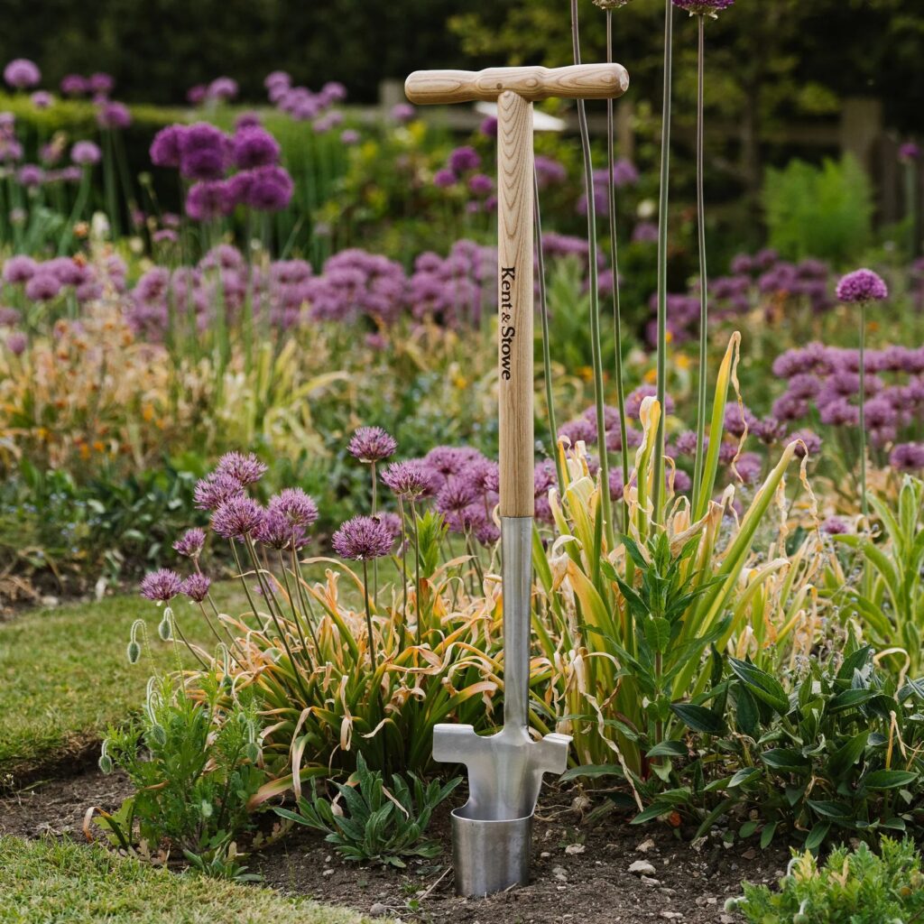 Kent & Stowe Stainless Steel Long Handled Bulb Planter 5060396797033 2